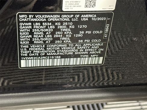 Used 2024 Volkswagen Atlas Cross Sport SE FWD image 32