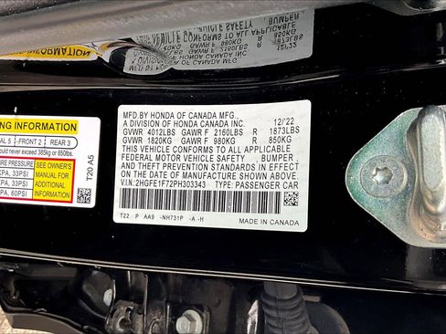 Used 2023 Honda Civic EX image 34