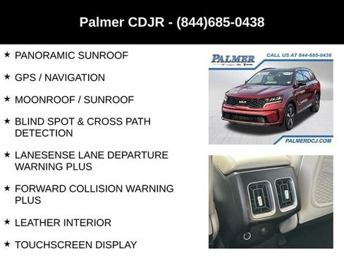 Used 2022 Kia Sorento S w/ Panoramic Sunroof Package image 6