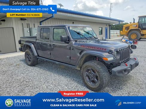 Used 2021 Jeep Gladiator Rubicon AWD/4WD image 5