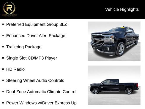 Used 2018 Chevrolet Silverado 1500 High Country AWD/4WD image 9