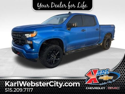 Used 2023 Chevrolet Silverado 1500 Custom w/ LPO, Dark Essentials Package image 1