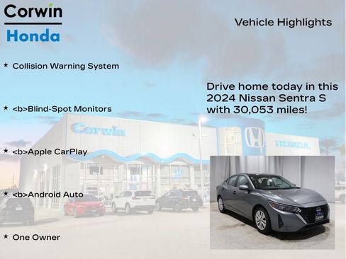 Used 2024 Nissan Sentra S image 6