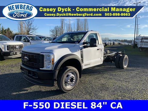 New 2024 Ford F550 4x4 Regular Cab Super Duty image 3