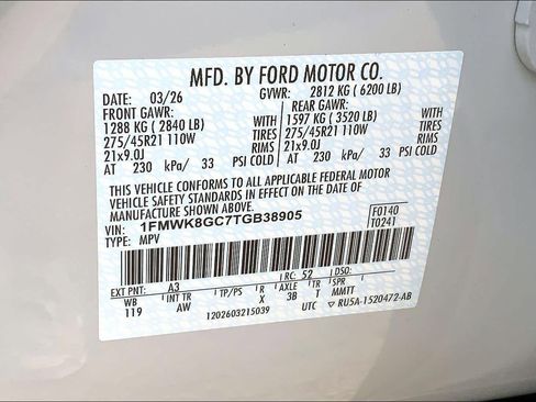 New 2026 Ford Explorer ST AWD/4WD image 21