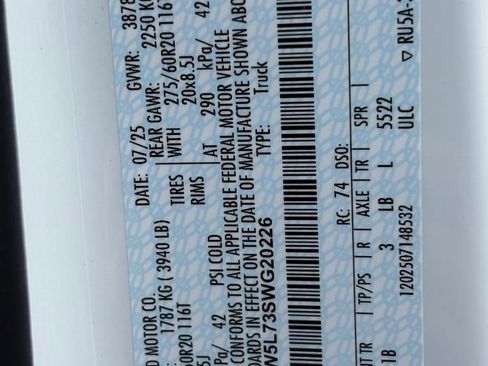 New 2025 Ford F150 Lightning Lariat w/ Max Trailer Tow Package image 45