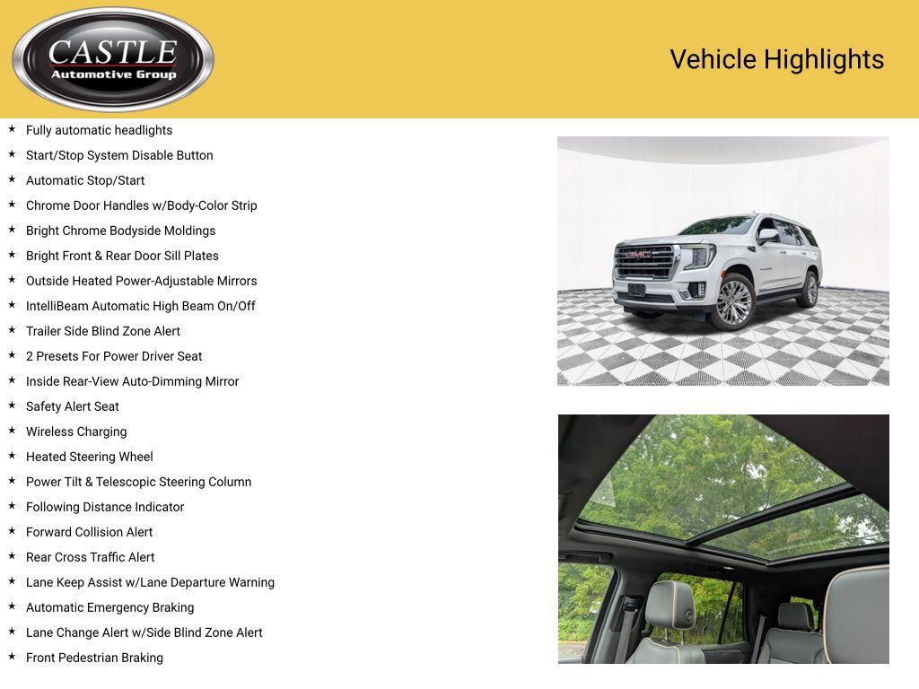 Used 2022 GMC Yukon SLT w/ SLT Premium Package AWD/4WD image 10