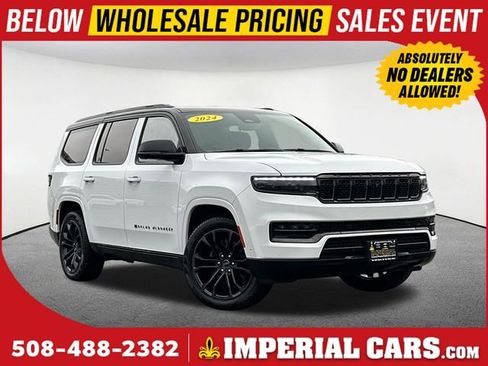 Used 2024 Jeep Grand Wagoneer Series III w/ Rear Seat Video Group 1 image 1