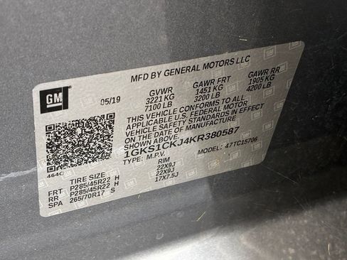 Used 2019 GMC Yukon Denali w/ Open Road Package RWD image 44