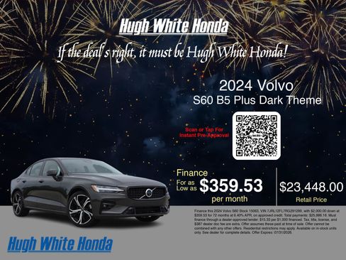 Used 2024 Volvo S60 B5 Plus FWD image 3