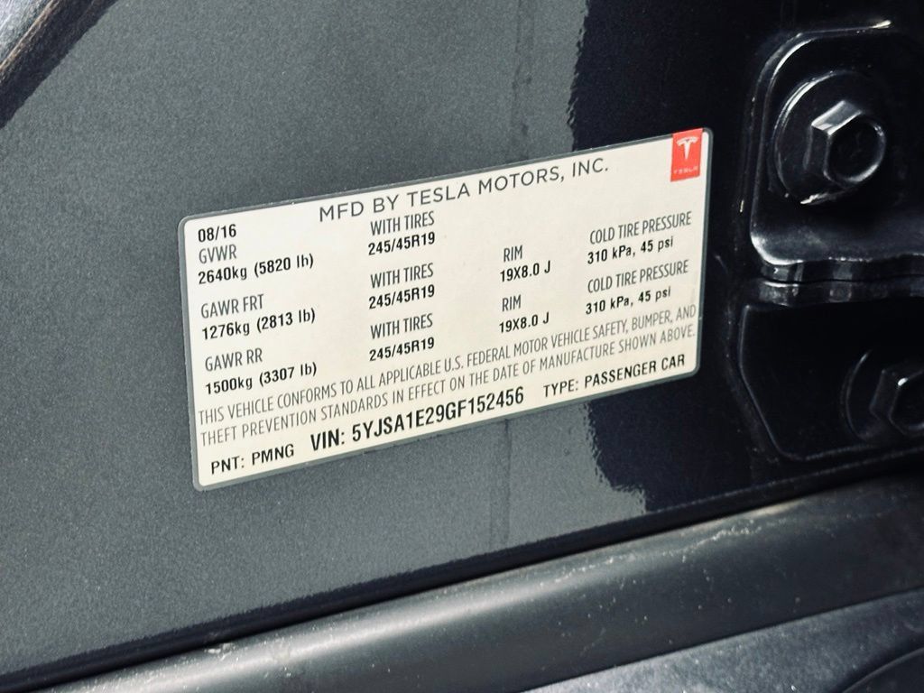 Used 2016 Tesla Model S 90D AWD/4WD image 44