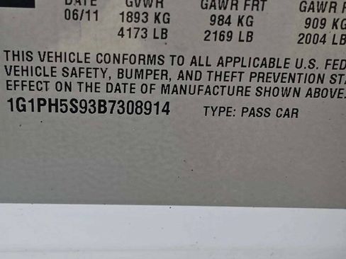 Used 2011 Chevrolet Cruze LTZ w/ RS Package FWD image 11
