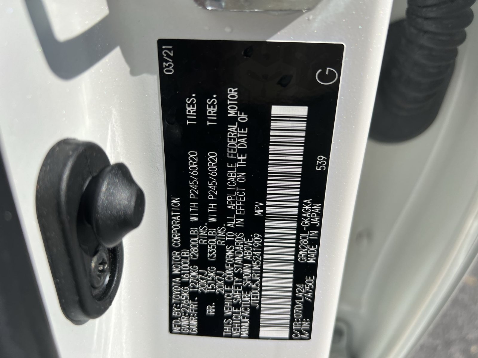 Used 2021 Toyota 4Runner Limited RWD image 29