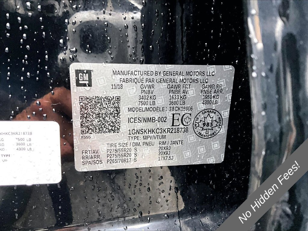 Used 2019 Chevrolet Suburban LT AWD/4WD image 31