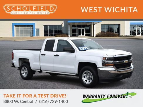 Used 2018 Chevrolet Silverado 1500 W/T w/ WT Convenience Package RWD image 1