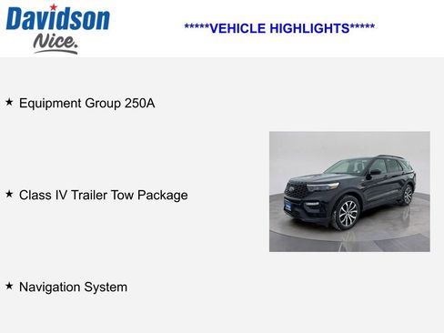 Used 2023 Ford Explorer ST-Line w/ Class IV Trailer Tow Package image 4