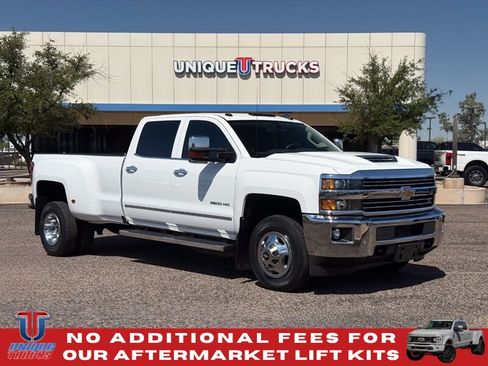 Used 2018 Chevrolet Silverado 3500 LTZ w/ Duramax Plus Package AWD/4WD image 3