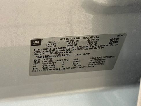 Used 2015 Chevrolet Tahoe LT image 42