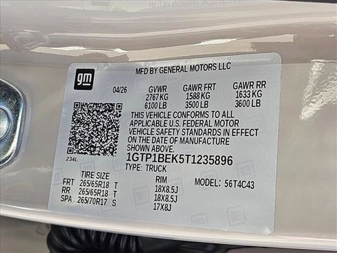 New 2026 GMC Canyon Elevation RWD image 18