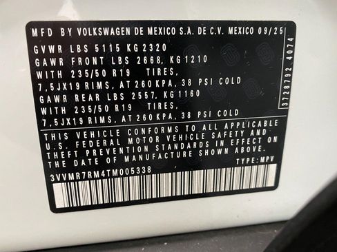 Certified 2026 Volkswagen Tiguan SE AWD/4WD image 30