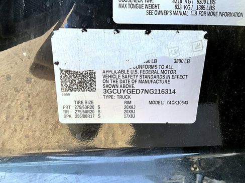 Used 2022 Chevrolet Silverado 1500 LTZ AWD/4WD image 25