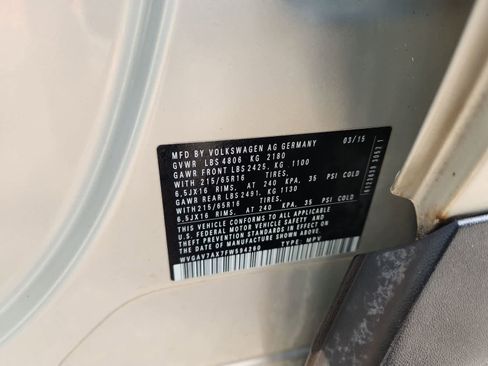 Used 2015 Volkswagen Tiguan SEL FWD image 31