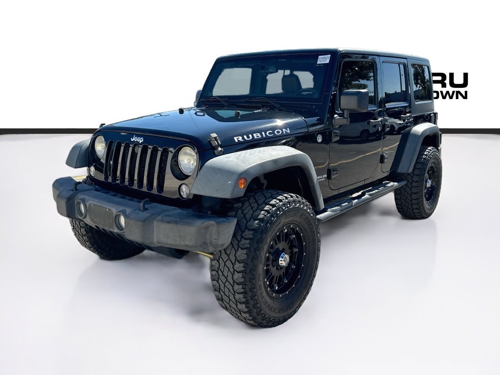 Used 2014 Jeep Wrangler Unlimited Rubicon w/ Connectivity Group AWD/4WD image 3