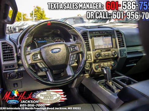 Certified 2018 Ford F150 Raptor w/ Equipment Group 802A Luxury AWD/4WD image 8