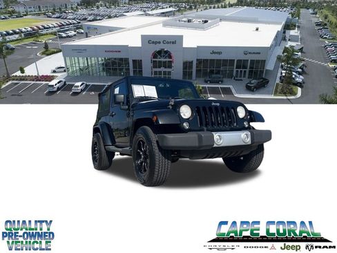 Used 2015 Jeep Wrangler Sahara w/ Connectivity Group AWD/4WD image 1