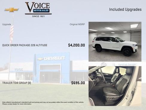 Used 2021 Jeep Grand Cherokee L Laredo image 4