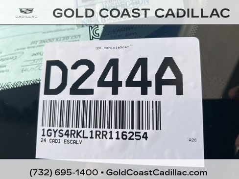 Certified 2024 Cadillac Escalade ESV Sport Platinum w/ LPO, ONYX Package image 37