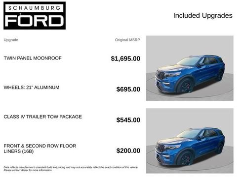 Used 2023 Ford Explorer ST-Line w/ Class IV Trailer Tow Package AWD/4WD image 4
