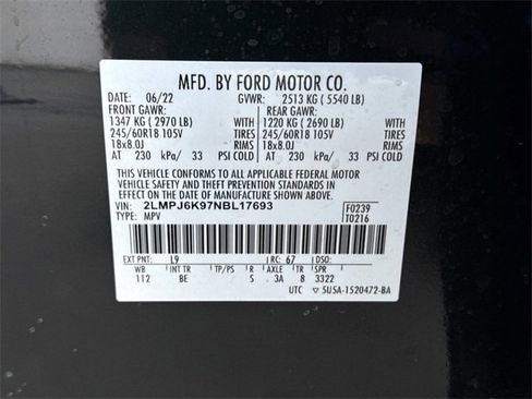 Used 2022 Lincoln Nautilus Reserve image 21