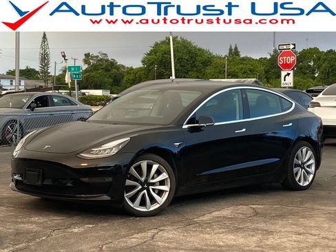 Used 2020 Tesla Model 3 Long Range AWD/4WD image 1