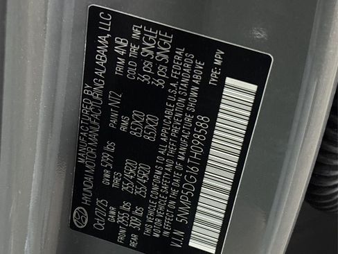 Used 2026 Hyundai Santa Fe Calligraphy image 12