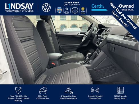 Certified 2023 Volkswagen Tiguan S w/ Driver Assistance Package image 13
