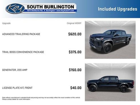 Used 2023 Chevrolet Colorado Trail Boss w/ Advanced Trailering Package AWD/4WD image 3