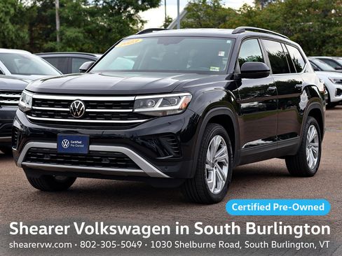 Certified 2023 Volkswagen Atlas SE AWD/4WD image 1