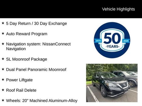 Used 2022 Nissan Murano SL w/ SL Moonroof Package AWD/4WD image 5