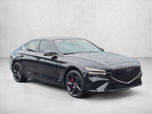 Used 2023 Genesis G70 3.3T w/ Sport Prestige Package RWD image 3