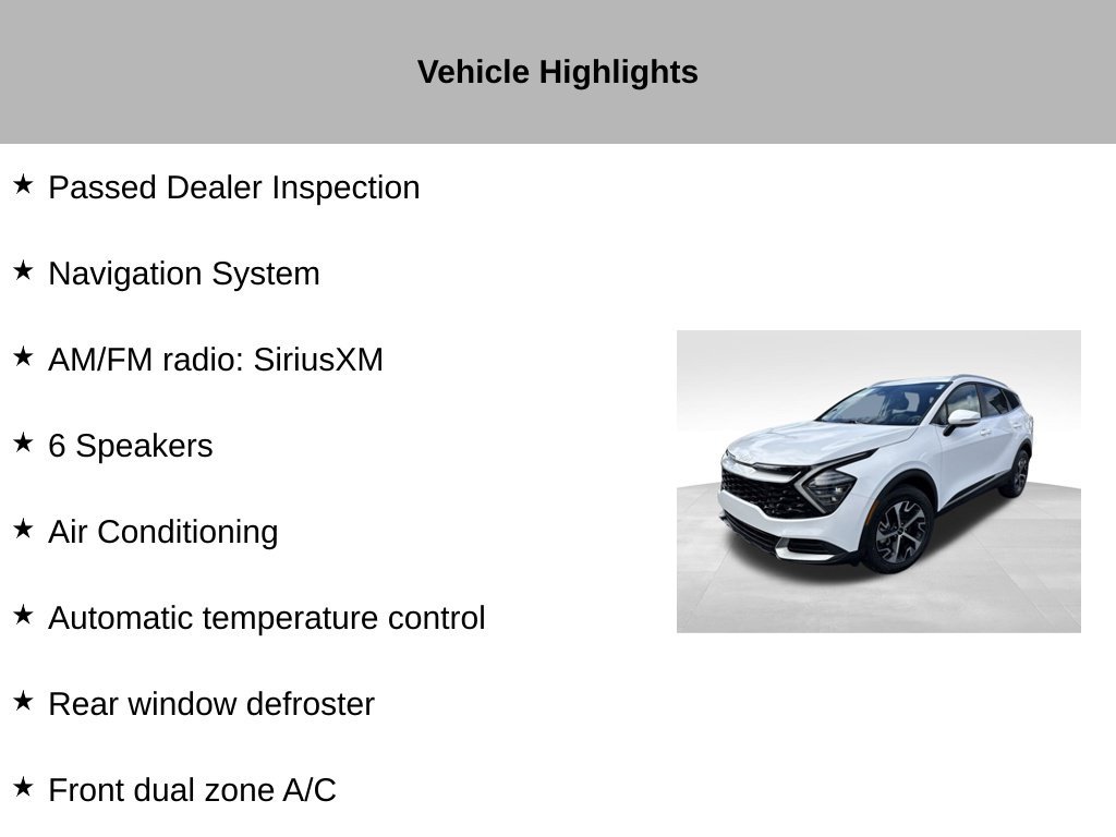 Certified 2024 Kia Sportage EX AWD/4WD image 19