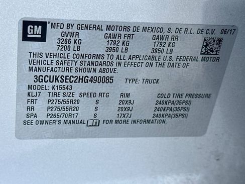 Used 2017 Chevrolet Silverado 1500 LTZ Z71 w/ Redline Edition image 35