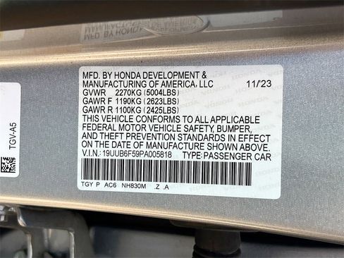 Used 2023 Acura TLX SH-AWD w/ A-SPEC Pkg image 33