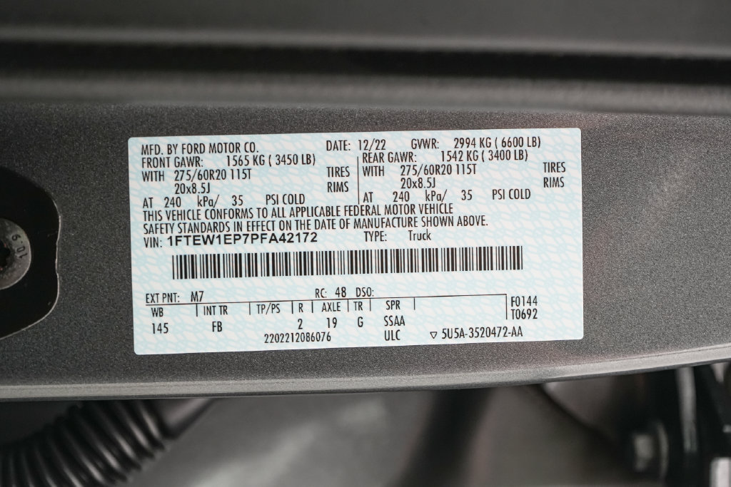 Certified 2023 Ford F150 XLT w/ Equipment Group 302A High AWD/4WD image 24