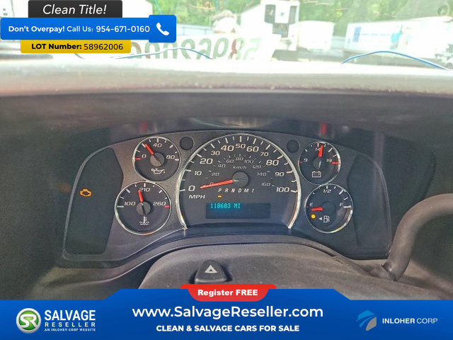 Used 2010 Chevrolet Express 3500 Extended w/ School Bus Package RWD image 10