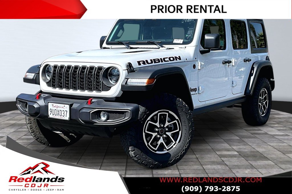 Certified 2025 Jeep Wrangler Unlimited Rubicon w/ Convenience Group AWD/4WD image 1