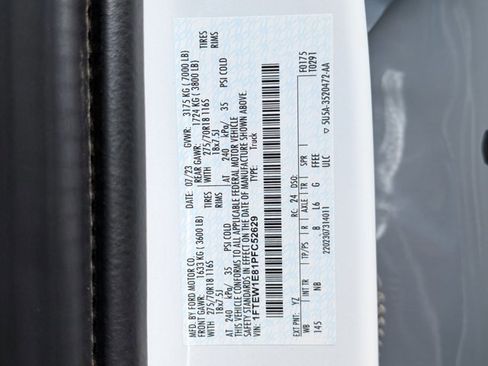 Used 2023 Ford F150 Tremor w/ Equipment Group 402A High image 20