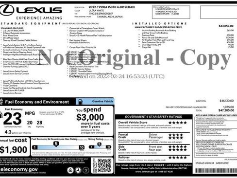 Used 2022 Lexus IS 350 F Sport image 6