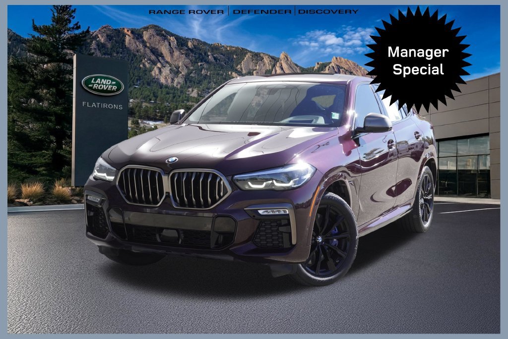 Used 2021 BMW X6 M50i AWD/4WD image 1