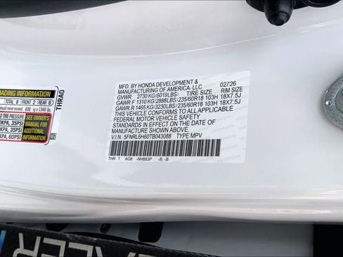 New 2026 Honda Odyssey EX-L image 20